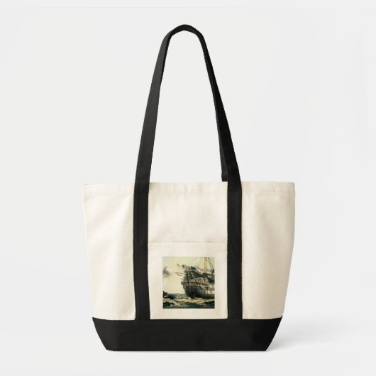 Tote Bag voie HMP Agamemnon étendant le câble atlantique (Devant)