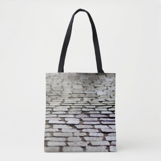 Tote Bag Voie pavée pavée (Devant)