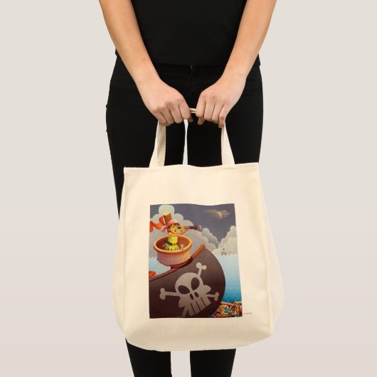 Tote Bag Voile avec pirates (Devant (produit))