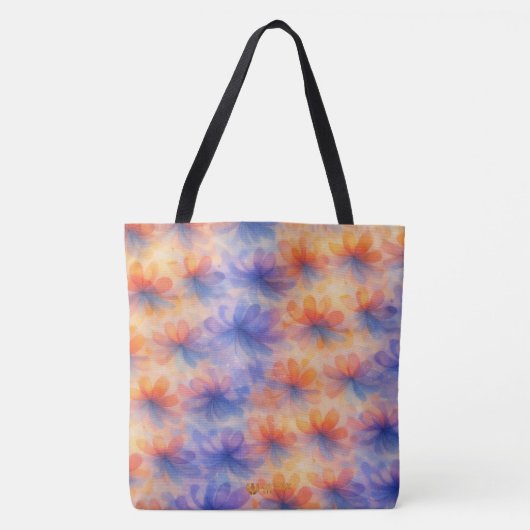 Tote Bag Voile Céleste (Devant)