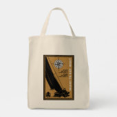Tote Bag Voile Floride Miami Key West (Dos)