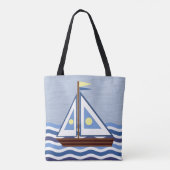 Tote Bag Voilier (Dos)