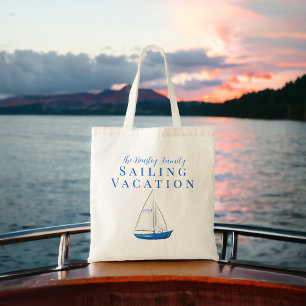 Tote Bag Voilier Custom Sailing Réunion Vacances