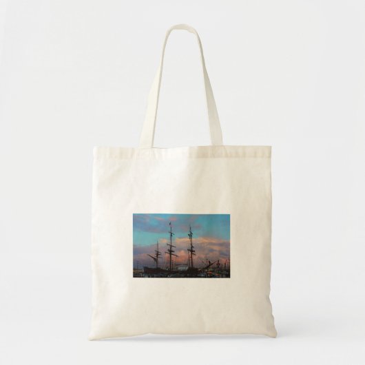 Tote Bag Voilier dans le saint Malo (Devant)
