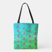 Tote Bag Voilier moderne (Dos)