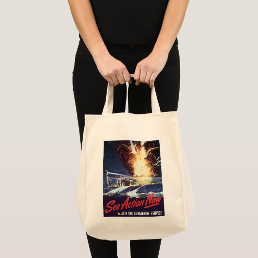 Tote Bag Voir Action maintenant (Devant (produit))