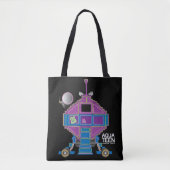 Tote Bag Voiture Aqua Ado Hunger Force Mooninites (Devant)