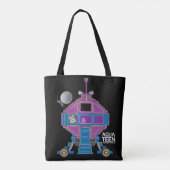 Tote Bag Voiture Aqua Ado Hunger Force Mooninites (Dos)