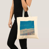 Tote Bag Voiture bleue (Devant (produit))