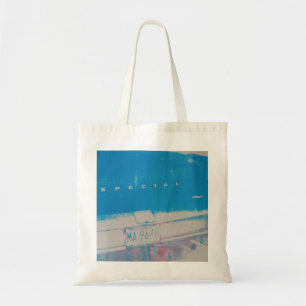Tote Bag Voiture bleue
