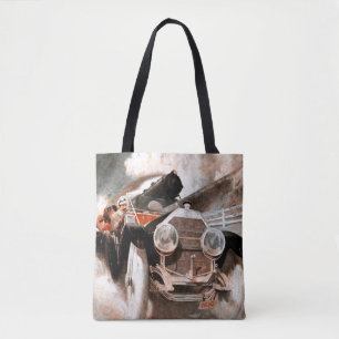 Tote Bag Voiture contre le train par William Harnden