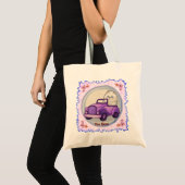 Tote Bag Voiture de chat himalayen (Devant (produit))