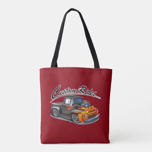 Tote Bag Voiture de dessin (Dos)