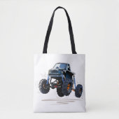 Tote Bag Voiture de dessin (Devant)