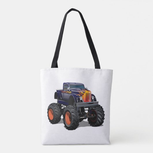 Tote Bag Voiture de dessin (Dos)