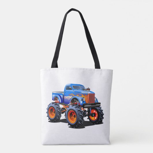 Tote Bag Voiture de dessin (Dos)