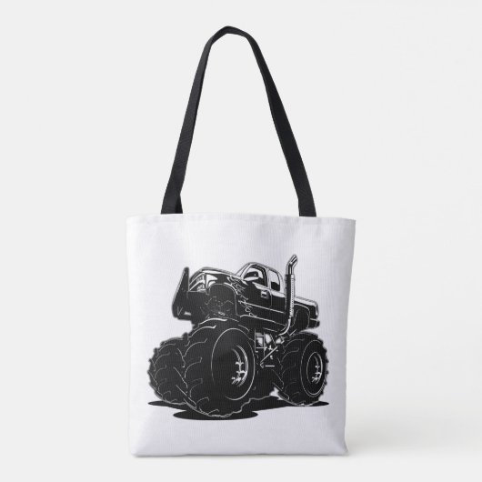 Tote Bag Voiture de dessin (Dos)