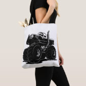 Tote Bag Voiture de dessin (De près)