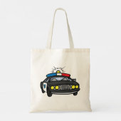 Tote Bag Voiture de police (Dos)
