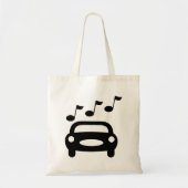 Tote Bag Voiture musicale (Devant)