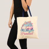Tote Bag Voiture Princesse Passagère Fantaisiste (Devant (produit))