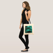 Tote Bag Voiture verte (Devant (modèle))