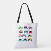 Tote Bag Voitures amusantes (Dos)