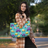 Tote Bag Voitures pour enfants colorées