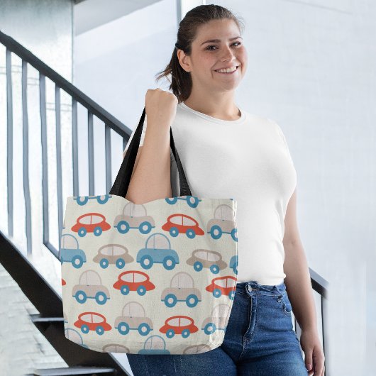 Tote Bag Voitures vintage plates