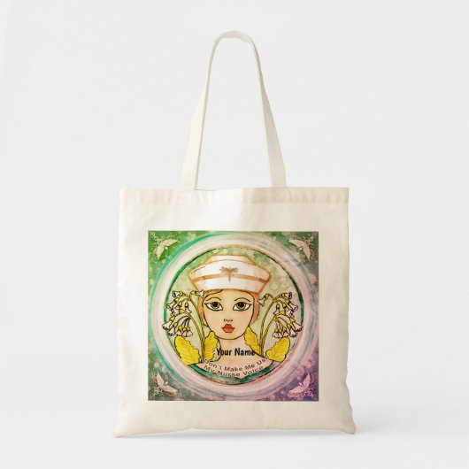 Tote Bag Voix d'infirmière (Devant)