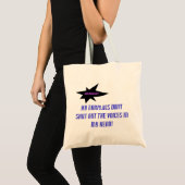 Tote Bag "Voix drôles dans mon" Fourre-tout principal (Devant (produit))
