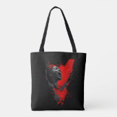 Tote Bag Voix en rouge (Dos)