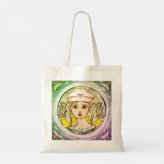 Tote Bag Voix infirmière (Dos)