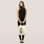 Tote Bag Vol Abstrait par Michael Moffa (Devant (modèle))