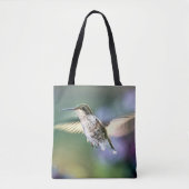 Tote Bag Vol de colibri (Devant)