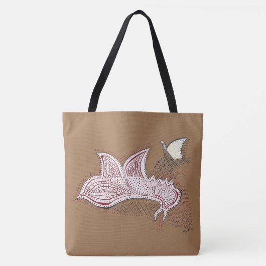 Tote Bag Vol de dragon (Devant)