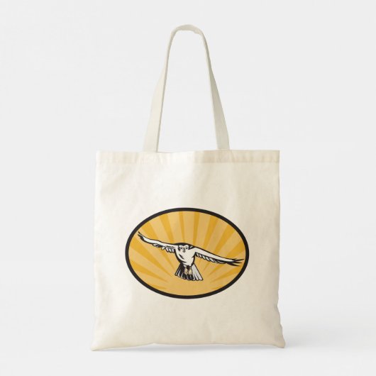 Tote Bag Vol Retro Hawk (Dos)
