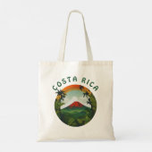 Tote Bag Volcan sur mesure du Costa Rica (Dos)