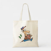 Tote Bag Voleur volant de l'argent (Dos)