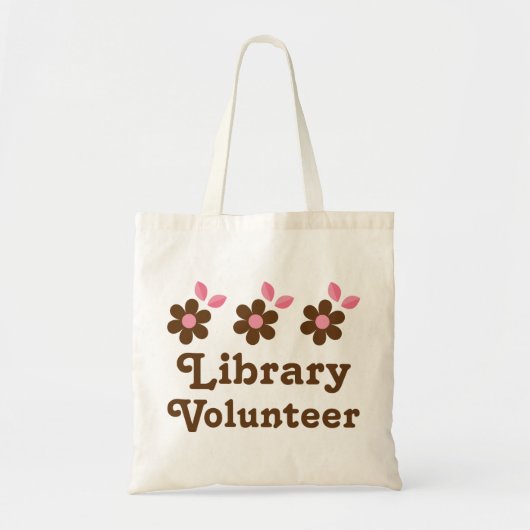 Tote Bag Volontaire de bibliothèque (Devant)