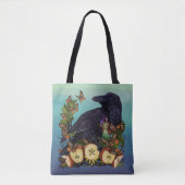 Tote Bag Vols d'Imaginaire Corbeau Faery (Devant)