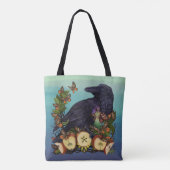 Tote Bag Vols d'Imaginaire Corbeau Faery (Dos)
