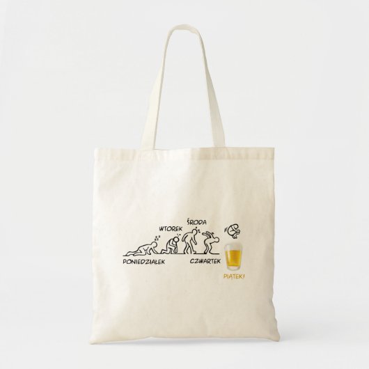 Tote Bag Volution de la bière (Devant)