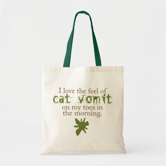Tote Bag Vomi de chat (Devant)