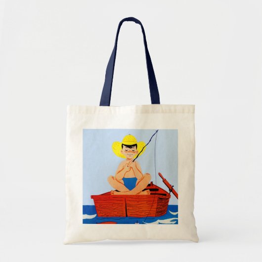 Tote Bag Vont les poissons (Devant)