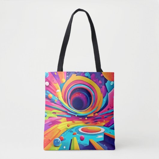 Tote Bag Vortex cosmique dans un voyage dynamique (Devant)