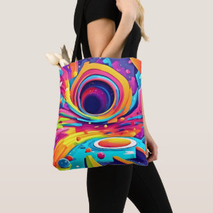 Tote Bag Vortex cosmique dans un voyage dynamique