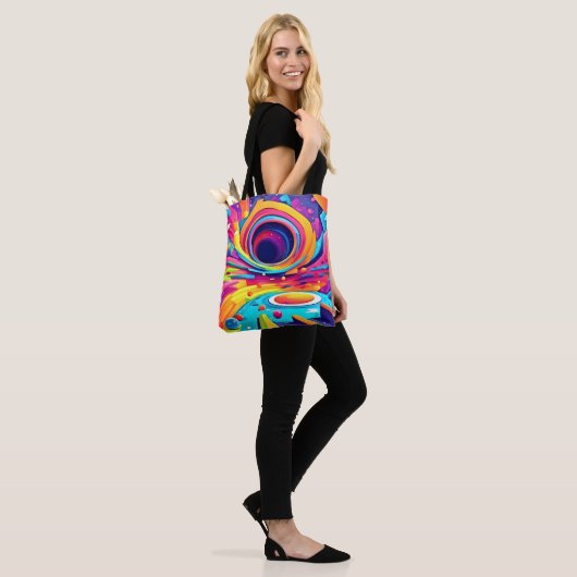 Tote Bag Vortex cosmique dans un voyage dynamique (Sur le modèle)