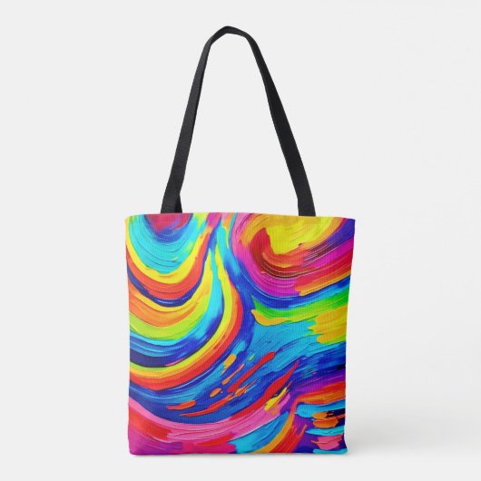 Tote Bag Vortex couleur vif (Dos)