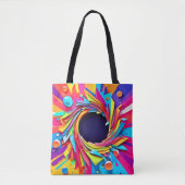Tote Bag Vortex de Vitalité Art (Devant)